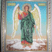 Работа «Икона Ангел хранитель»