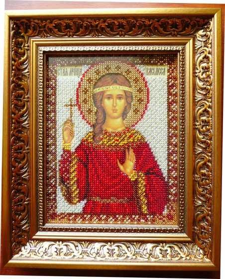 Работа «Икона святой Василисы»