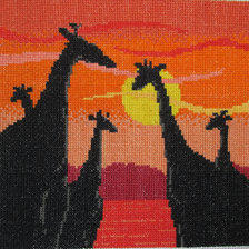 Работа «Африканский жираф»