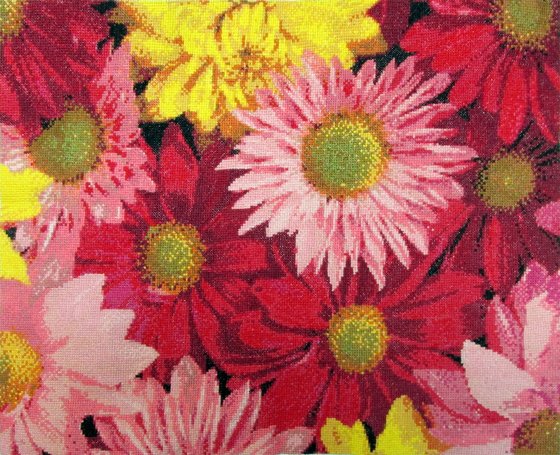 Работа «Цветы»