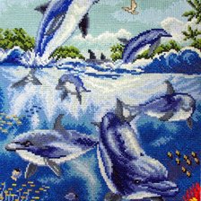 Работа «Дельфины»