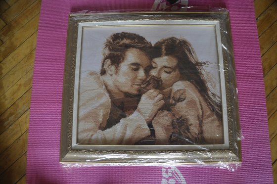 Работа «Набор для вышивания "Влюблённые"»