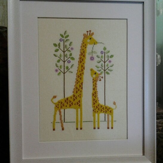 Работа «Жирафы»