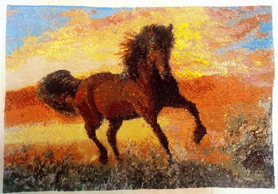 Работа «Огненный конь»