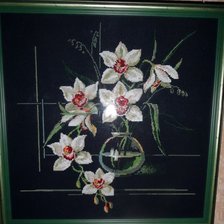 Работа «Орхидеи»