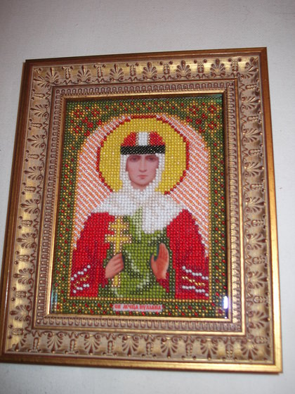 Работа «Икона Св. Мчца Ульяна»