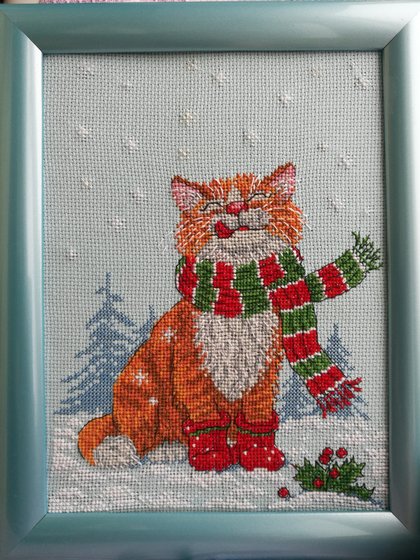 Работа «Первый снег»