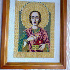 Работа «Икона Пантелеймон»