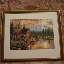 Работа «Вечер в горах»