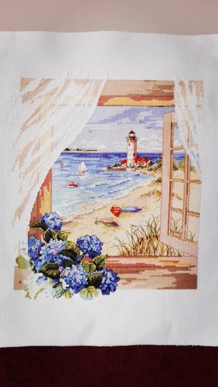 Работа «Aview from the window (Janlynn)»