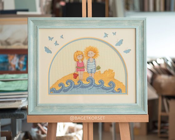 Работа «Лето/Ольга Дрозд (оформленное)»