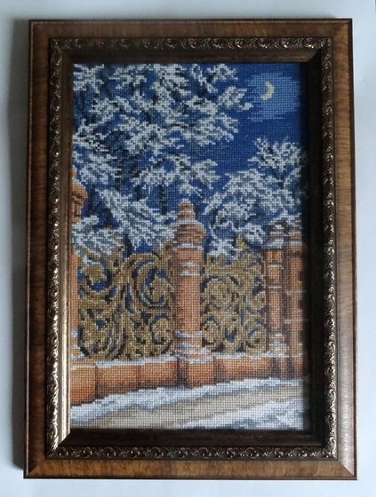 Работа «Михайловский сад (Моя серия "Петербург")»