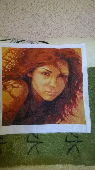 Работа «Девушка»