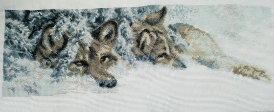 Работа «Волки»