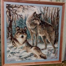 Работа «Волки»