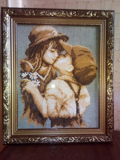 Работа «Поцелуй.»