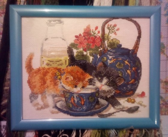 Работа «Котята»