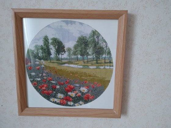 Работа «Лето. Круги Дж. Клейтона»