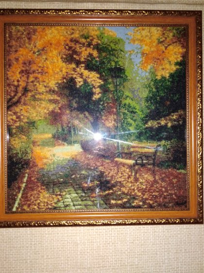 Работа «осенний парк»