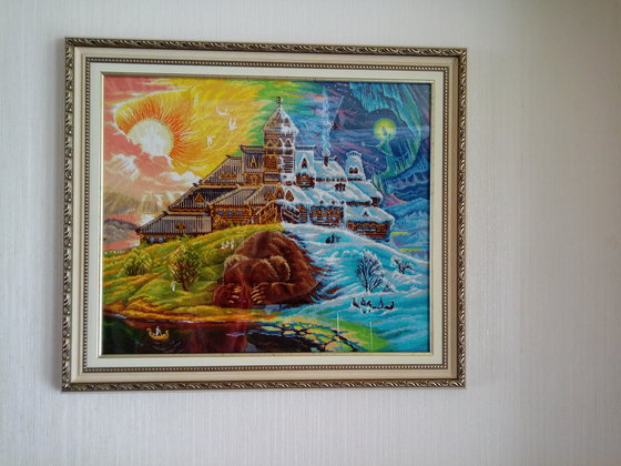 Работа «Пробуждение. По картине Угланова»