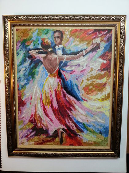 Работа «Афремов Танец любви»