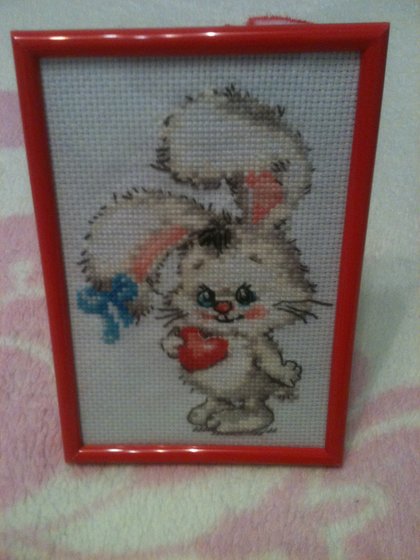 Работа «Моей зайке»