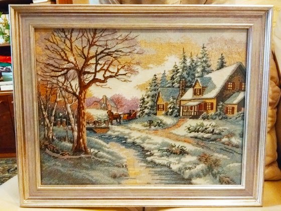 Работа «Зима»