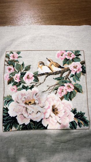 Работа «Китайские мотивы. Весна от Риолис»