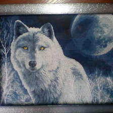 Работа «Белый волк от Золотого Руна»