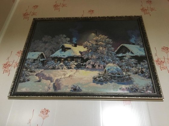 Работа «Зима»