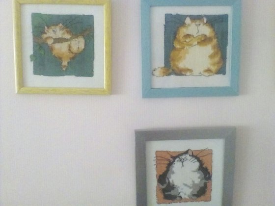 Работа «Котики»