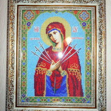 Работа «Пресвятая Богородица Семистрельная»