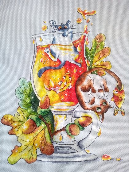 Работа «"Осений чай"»