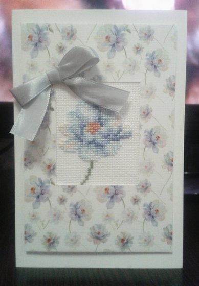 Работа «Luca-S " Синий цветок"»