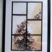 Работа «Витраж "Настроение лета"»