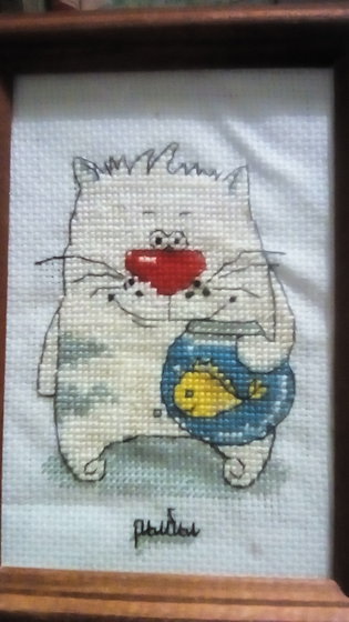 Работа «Рыбоньки вы мои....»