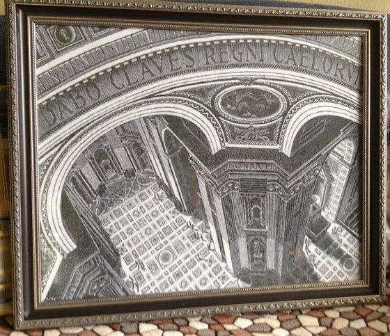 Работа «Собор святого Петра в Ватикане.»