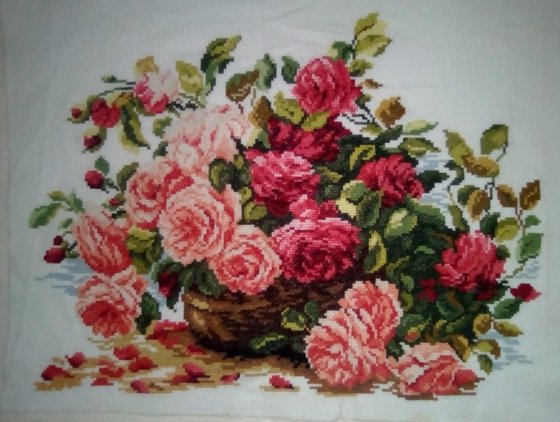 Работа «королевские розы»