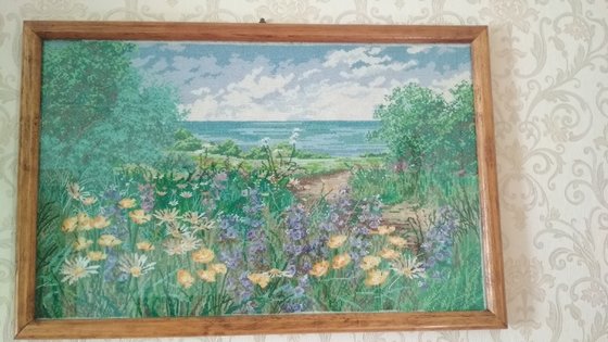 Работа «Поле»