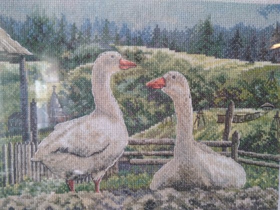 Работа «Гуси»