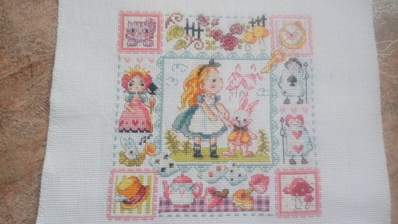 Работа «Алиса в стране чудес»