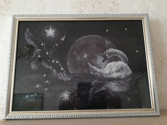 Работа «Лунный лебедь Панна»