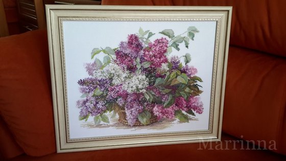 Работа «Сирень»