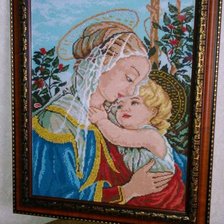 Работа «Мадонна с младенцем.»