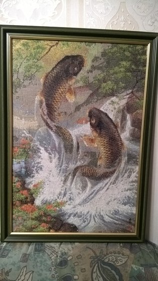 Работа «Карпы»