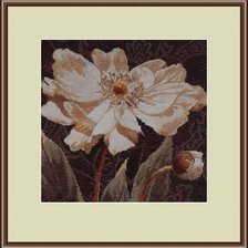 Работа «Белые цветы»