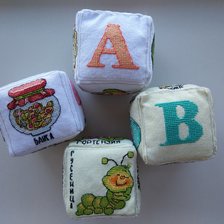 Работа «Кубический алфавит по авторской схеме»