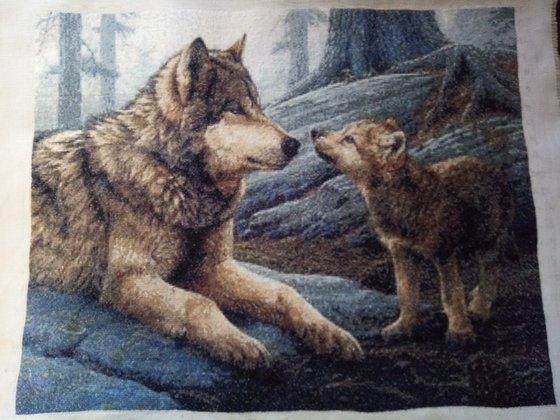 Работа «Волки»