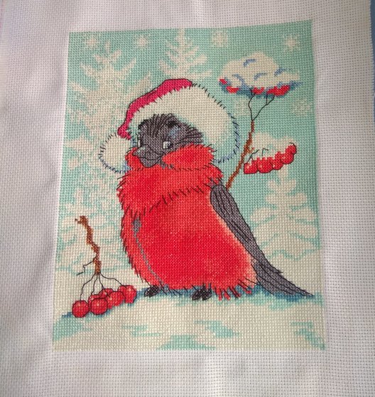 Работа «Снегирь»