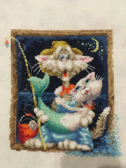 Работа «Рыбка моя»